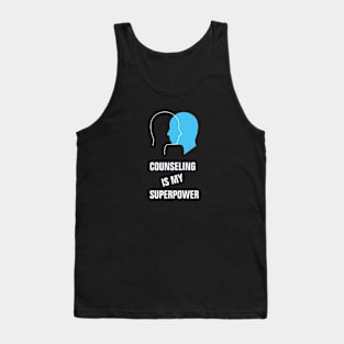 Counseling is my superpower Tank Top